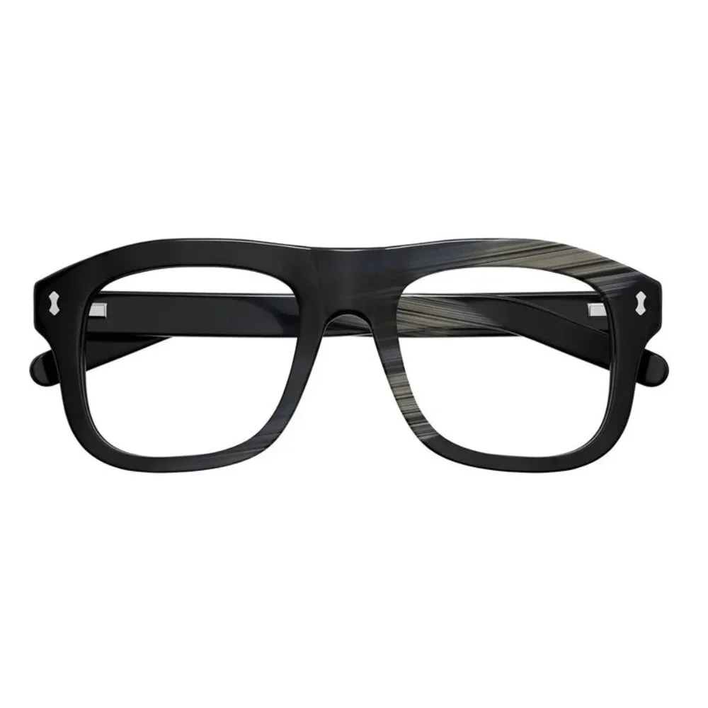 NEW GUCCI EYEGLASSES BLACK BEIGE BLUE MEN EYEWEAR GUCCI - Picture 2 of 4